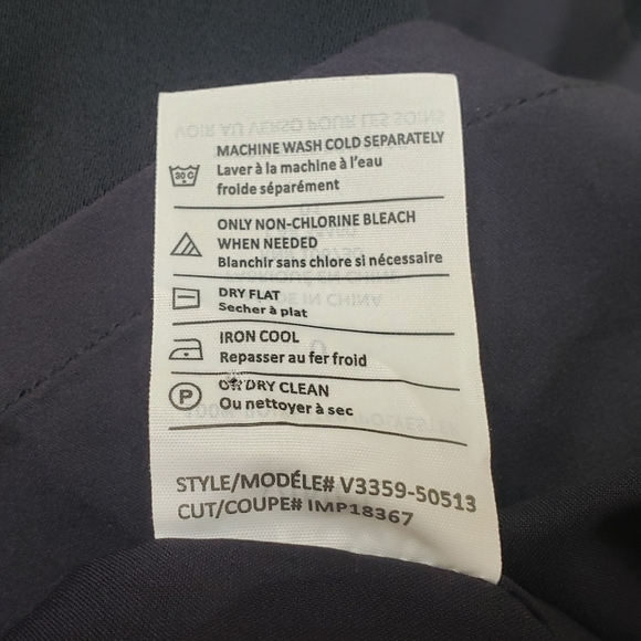 Vince V-Neck Sleeveless Dress Navy Blue A-Line Mini Pockets Size 0 XS - Picture 9 of 10